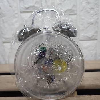 Amazon.co.jp: ヴィンテージ スケルトン 目覚まし時計 昭和