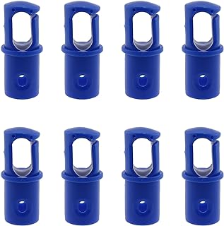 8PCS Universal Trampoline Bar Caps G-Hook Trampoline Shell Rod Cap for 1.1in Poles (OD 36mm, ID 28mm)