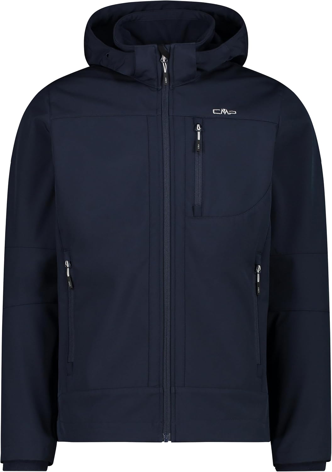 CMP Giacca Uomo in Softshell con Cappuccio Staccabile