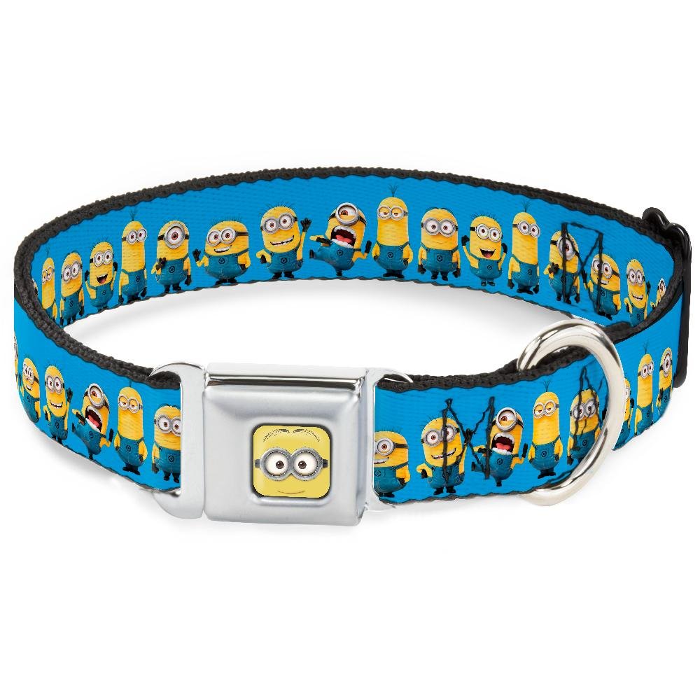 Collier chien Minion Dave ajustable pour éviter les fuites en balade