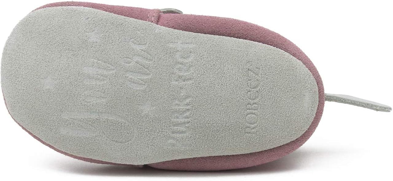  | Robeez Baby Girls and Unisex Soft Soles Slip-Resistant Crib Shoes Slippers for Infant and Toddler, 0-24 Months | Sneakers