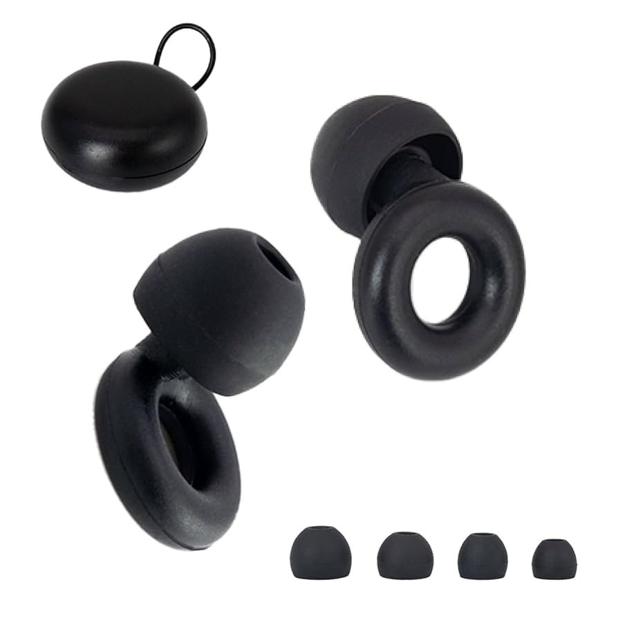 ANATOL スパイラルblack 14g両耳セット売り Amazon | 耳栓 静音 ノイズリダクション 28db 減音 痛くない