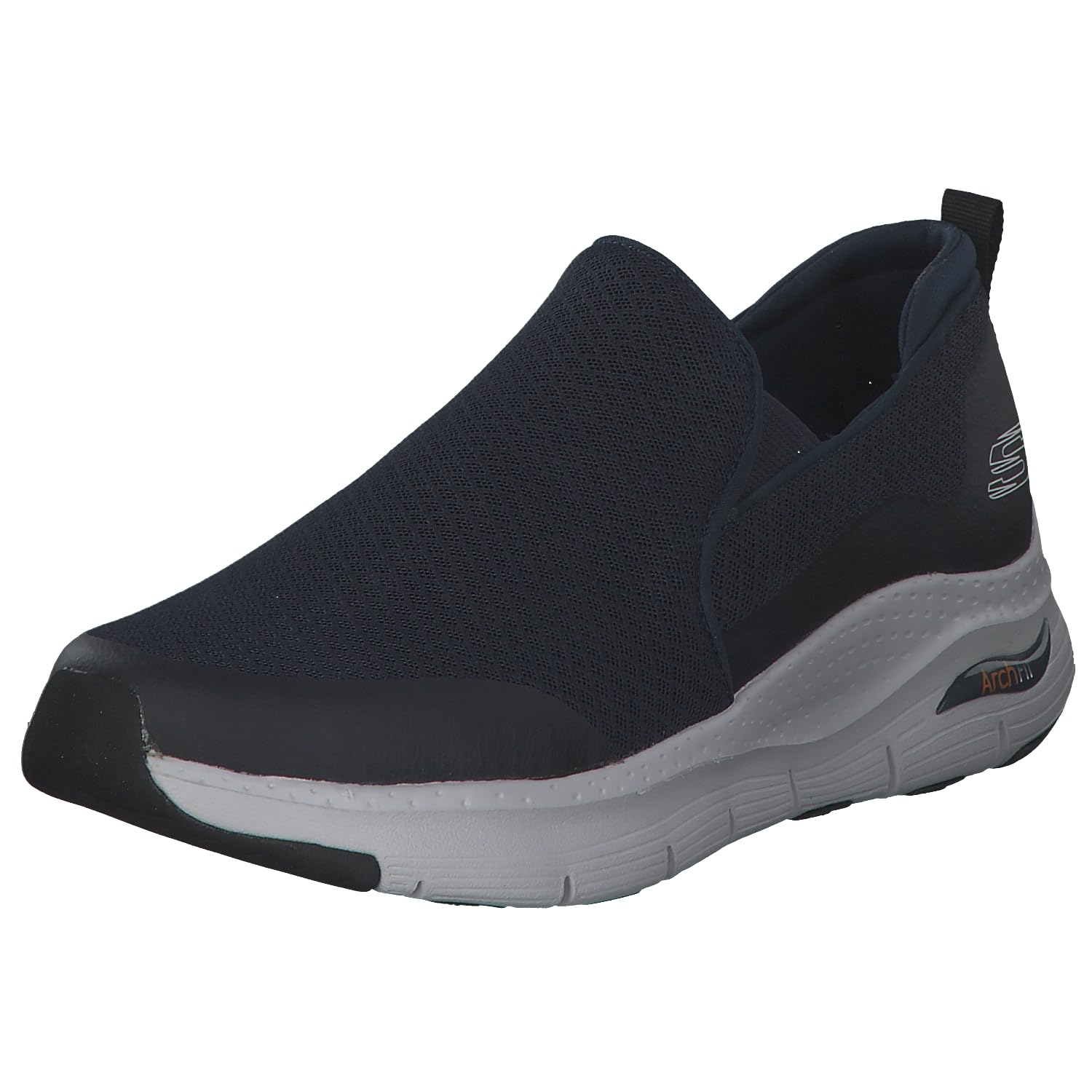 Skechers Men's Arch Fit Banlin Trainers,Navy Mesh/Synthetic/Trim,7 UK