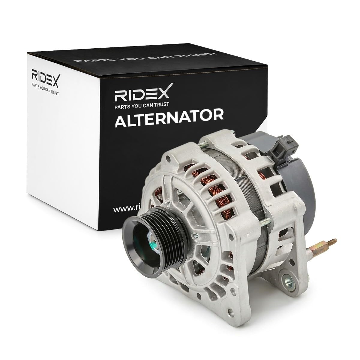 RIDEX 4G0142 Alternador Compatible con VW Golf 4 Hatchback 1J1