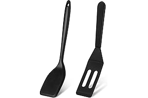 Patelai Mini Silicone Heat Resistant Brownie Spatulas