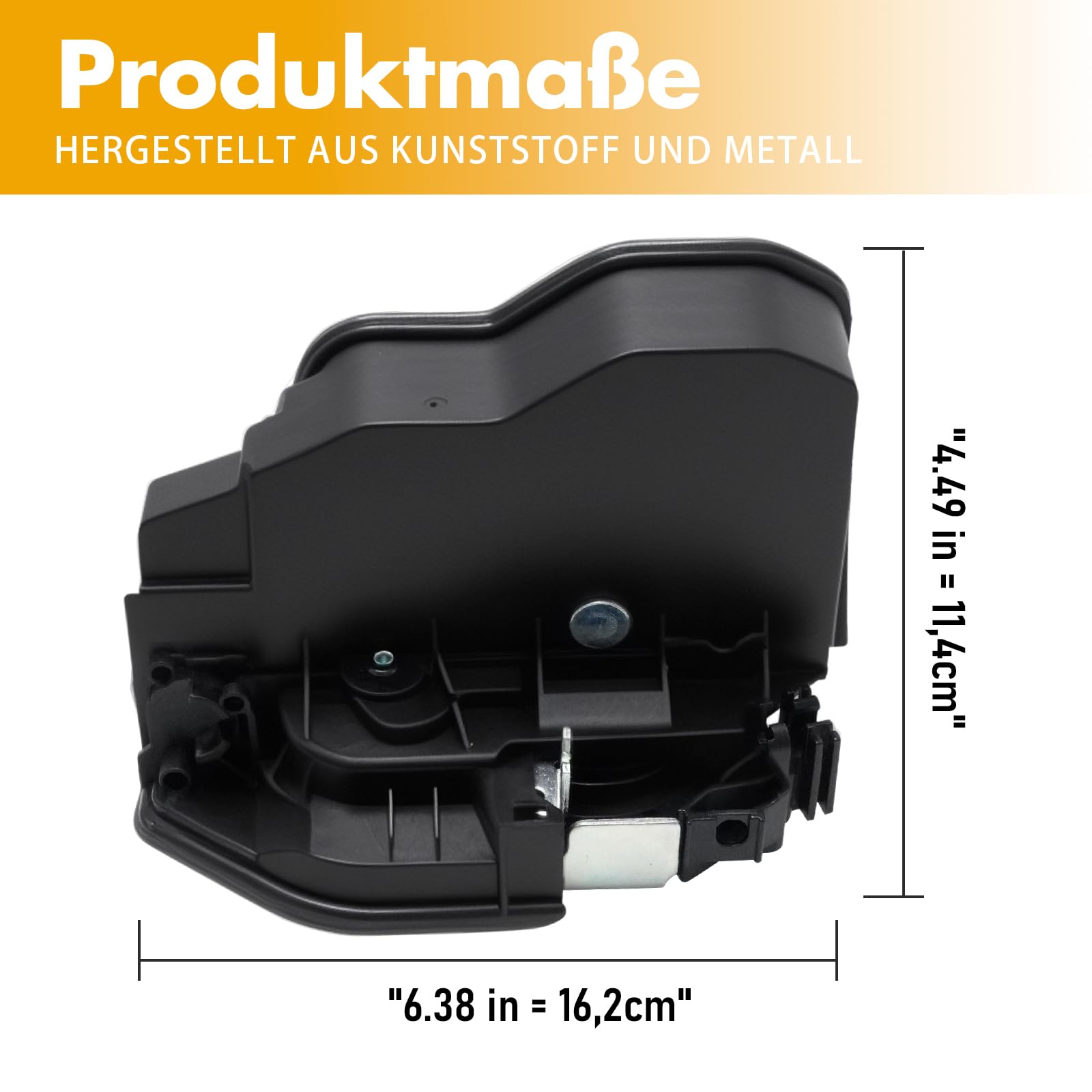 51217202146 Actionneur de serrure de porte avant droite de rechange pour BMW Mini E60 E65 E70 E90 F10 F11 F01 F02 F30, remplace 51214389474, 51217036170
