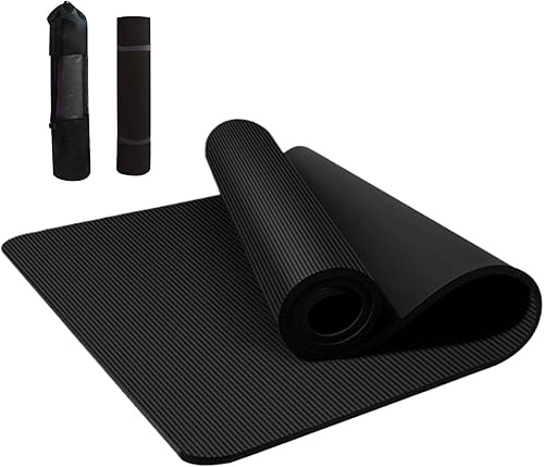 Miniatura 1 de Alfombrilla de yoga gruesa  Almohadilla de ejercicio antideslizante, tapete de entrenamiento para gimnasio en casa  Entrenamiento absorbente de