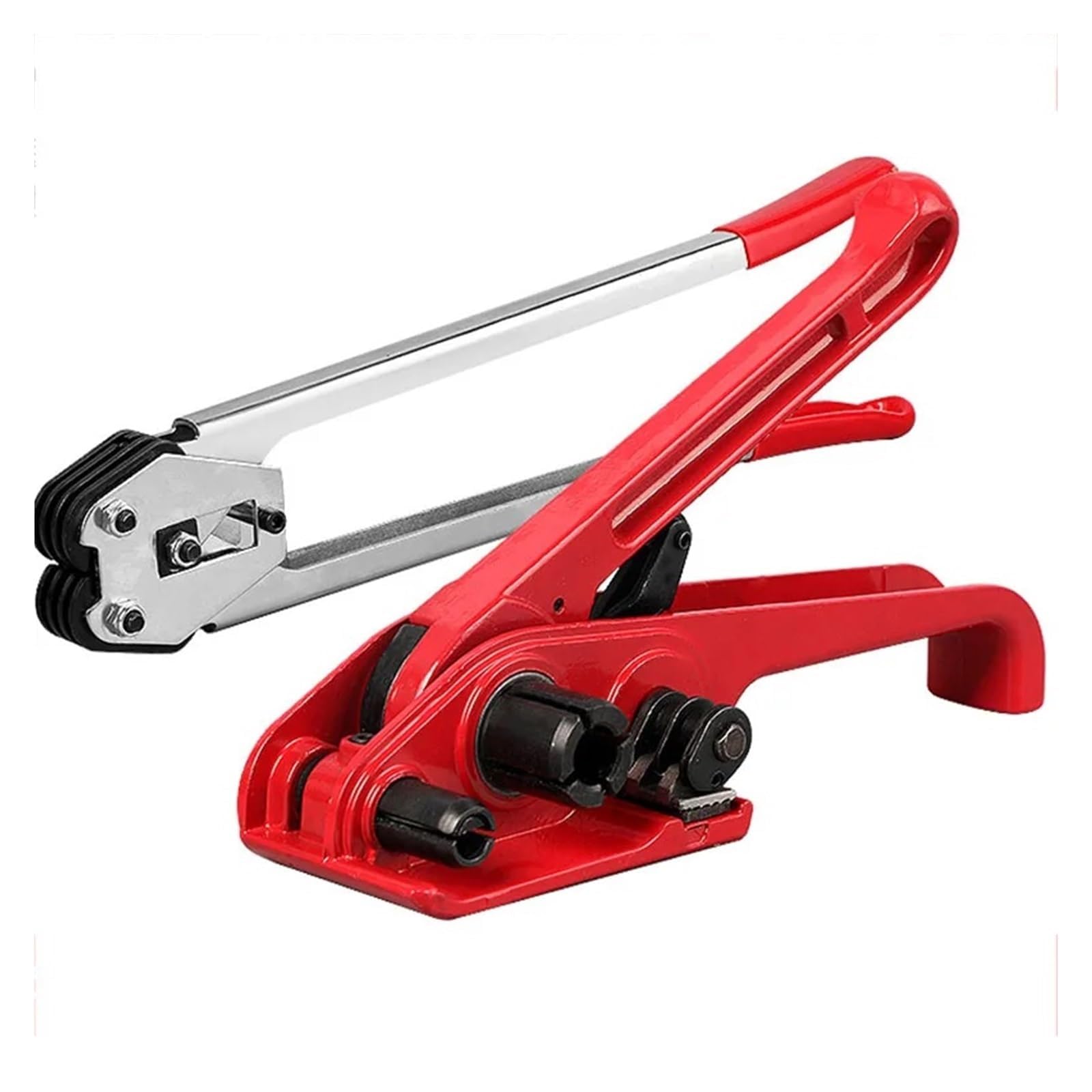 Cercleuse Manuelle pour Sangles en Acier Plastique/cerclageuse de Sangles en Plastique Domestique/Serrage d'emballage/Pince d'emballage pour Bricolage (Paquet 1)