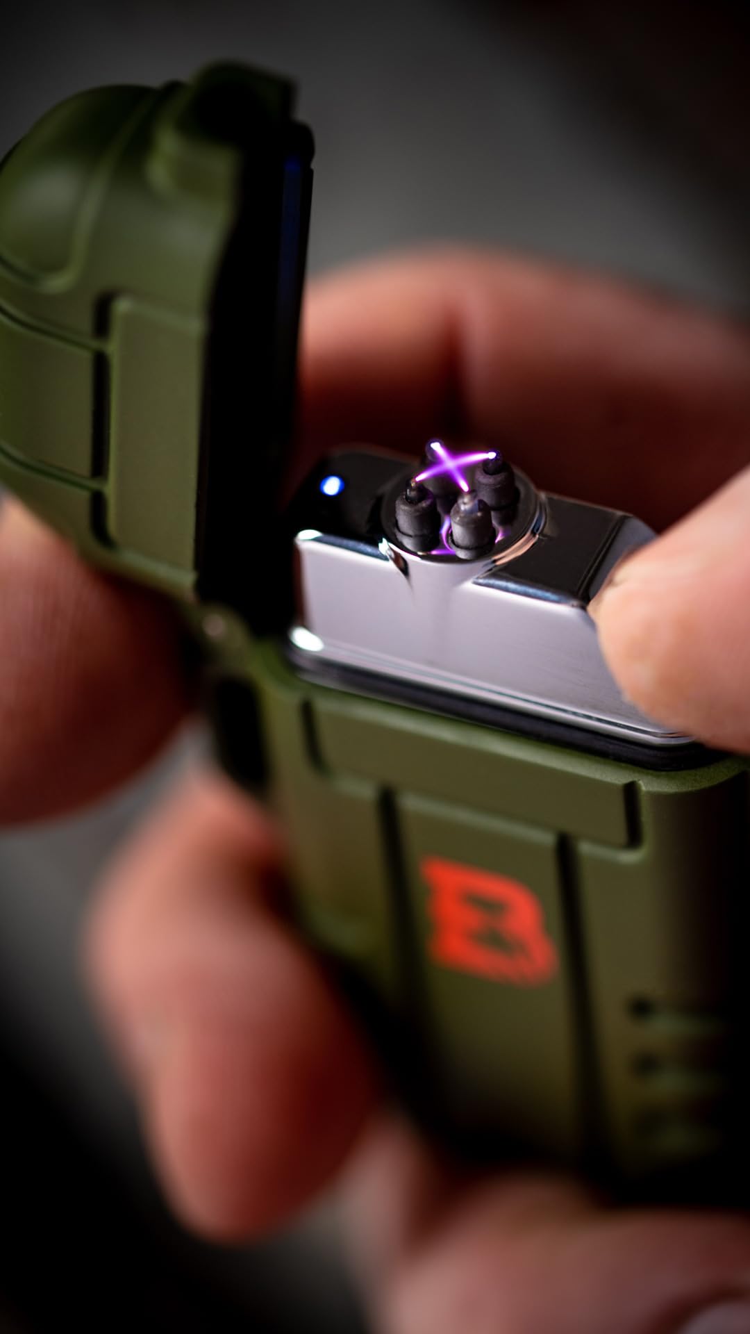 Badger Outdoor Plasma zapalniczka sztormowa ładowana przez USB