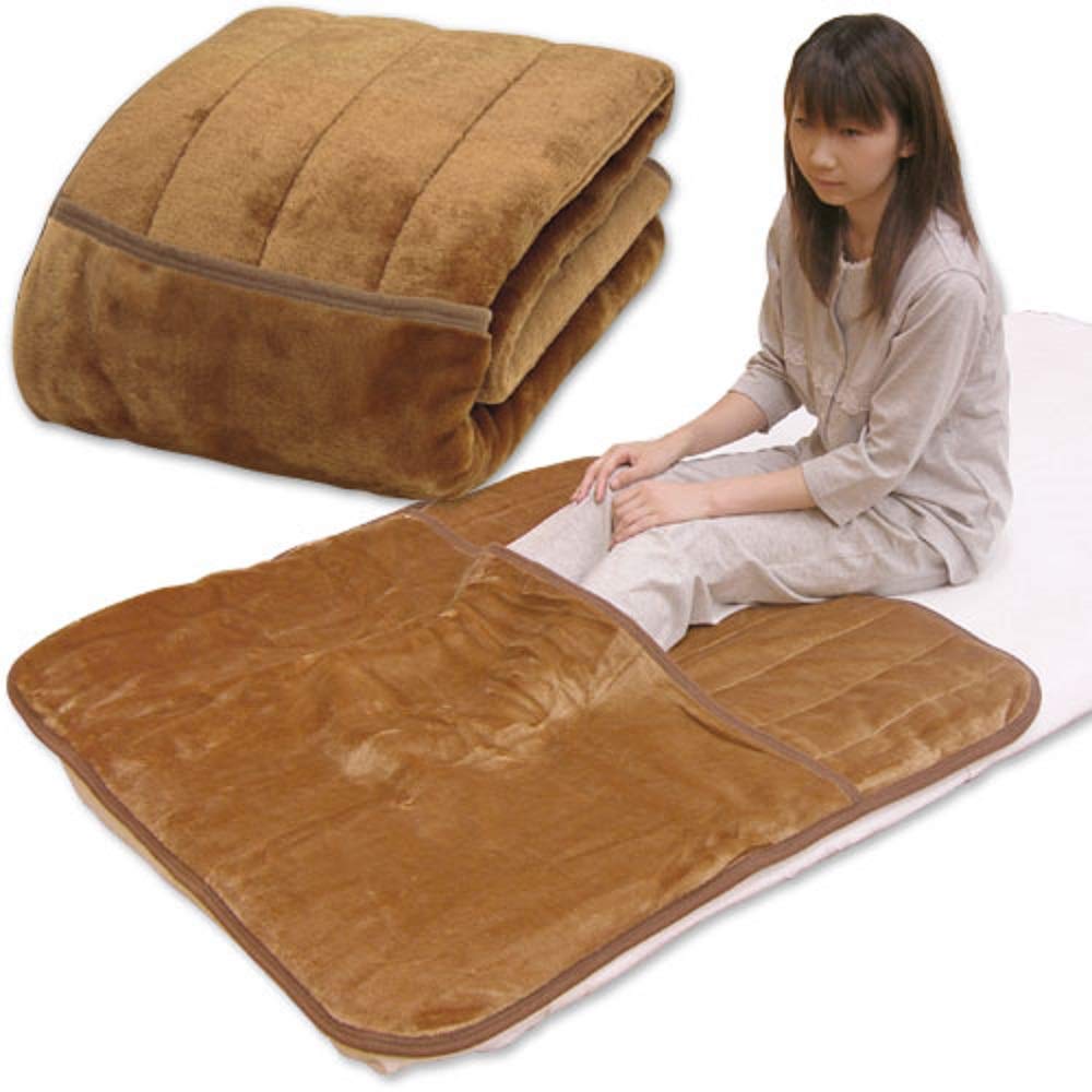 スーパーバーミンアクリルマイヤー敷きパッド ブラウン