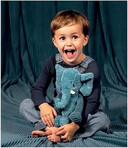 Miniatura 4 de Ptipotos by Deglingos Elefante Peluche Azul