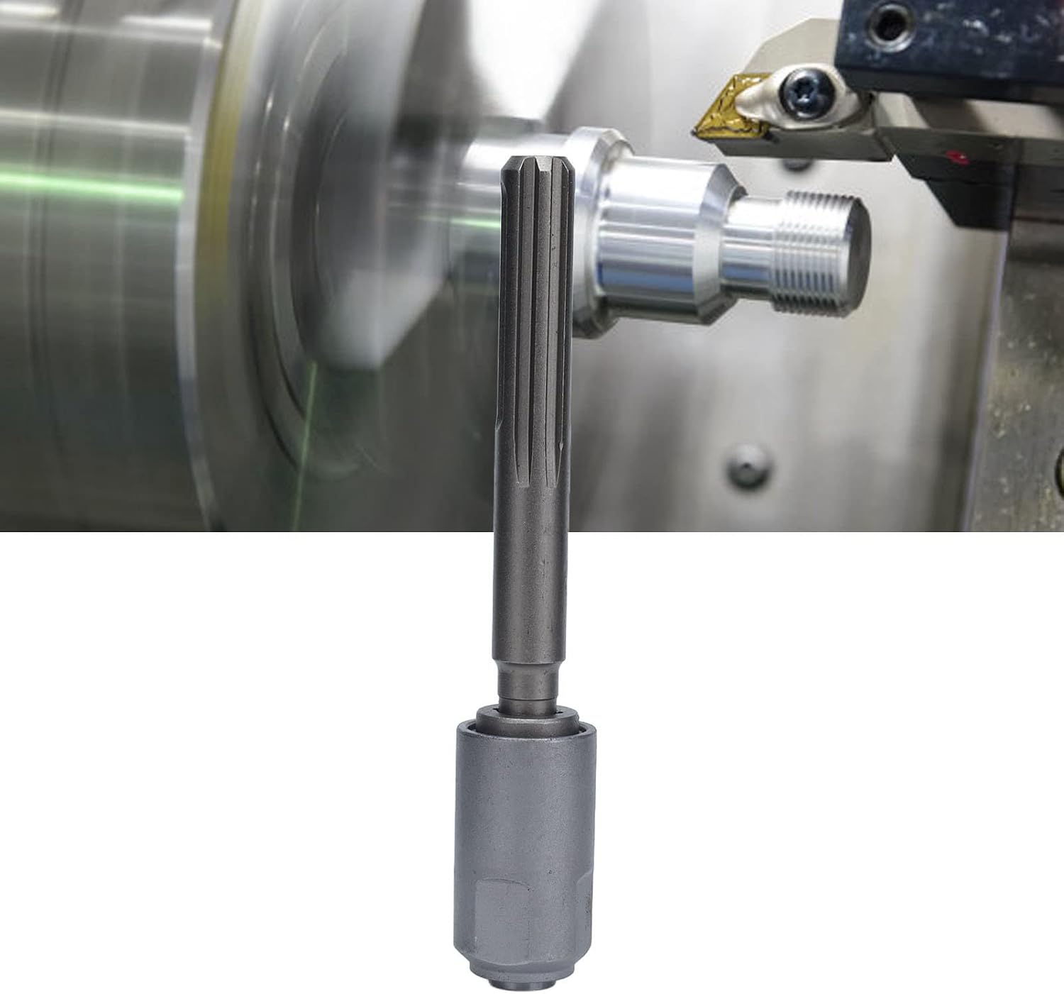 Collet Extension Drill Chuck Arbor Sand Blasting Chrome Tangsten Steel SDS Maximum Drill Bits Extension Lightweight Portable Tool for Professional DIY Woodworking Metalworking