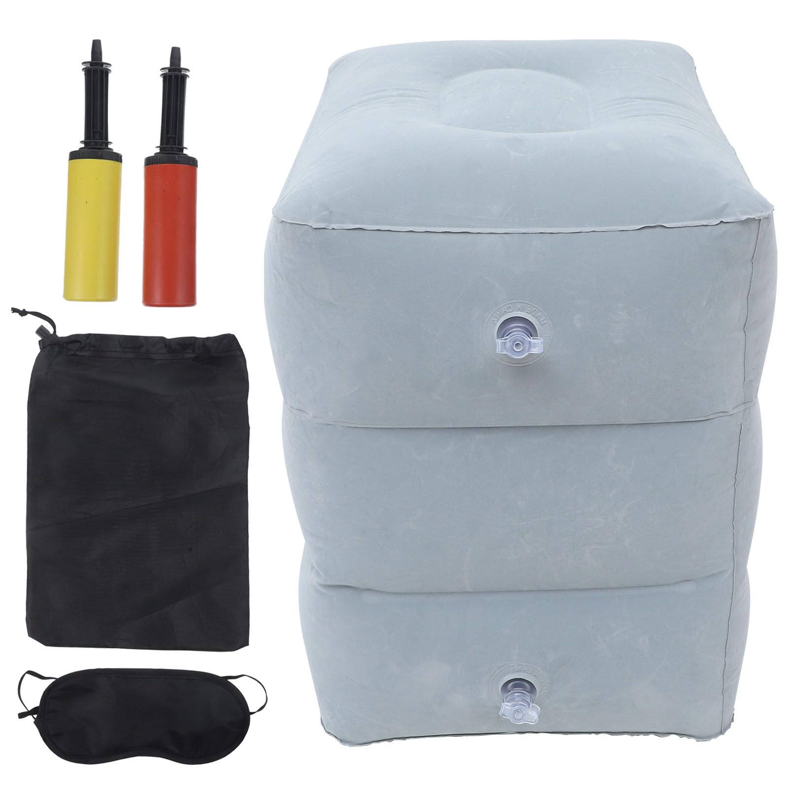 Repose-Pieds Voyage Gonflable STOBAZA Soulagement Posture Avion Bureau