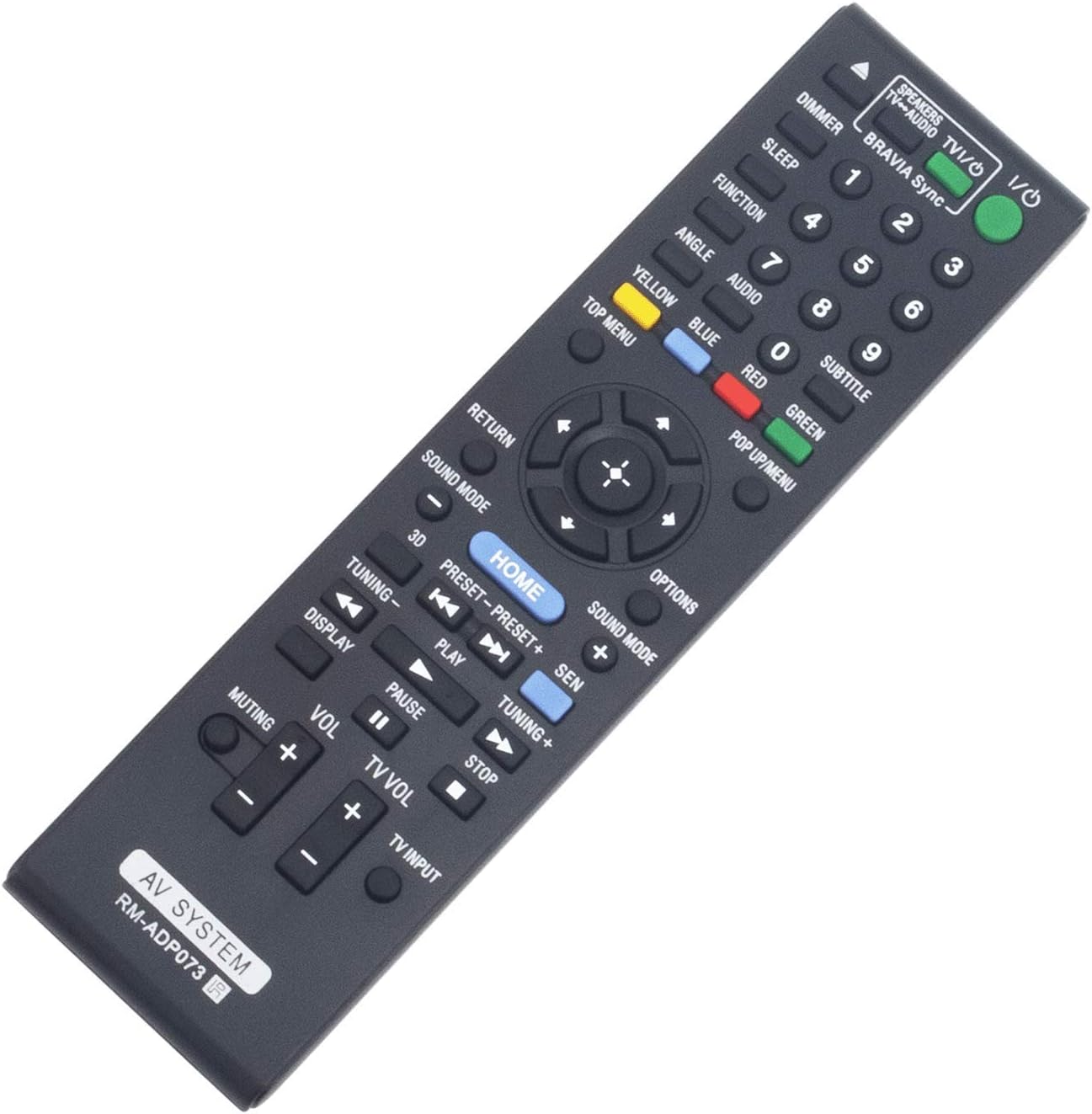 VINABTY RM-ADP073 148995211 Replacement Remote Control fit for Sony System BDV-E190 HBD-N990W BDV-E290 BDV-E490 BDV-E690 BDV-N990W - Image 3