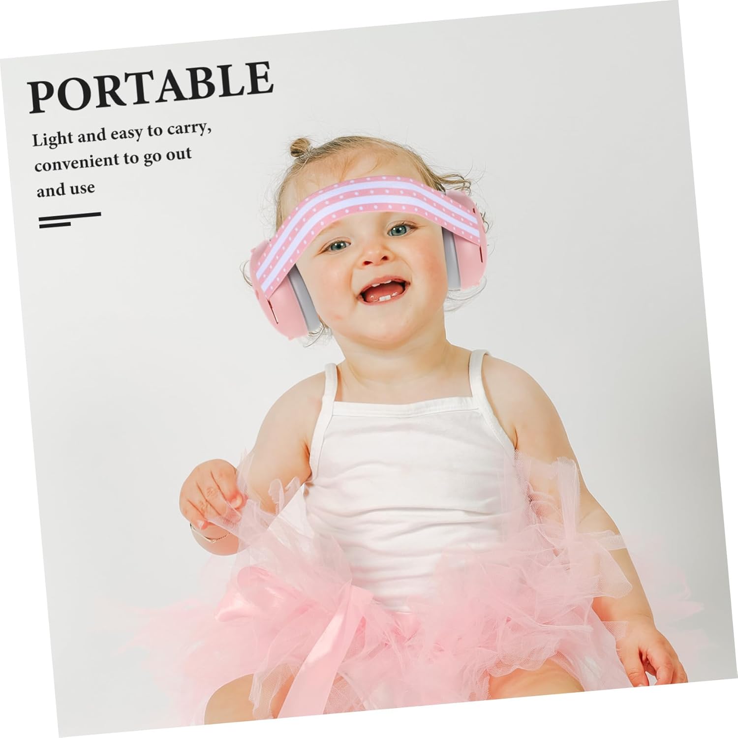 LIFKOME Earmuffs Headphones Ear Muffs for Babies Ear Protection Newborn Ear Muffs Noise Canceling Headphones for