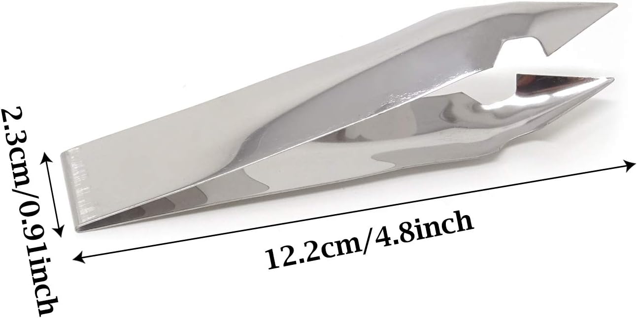 Honbay 2PCS Stainless Steel Pineapple Eye Remover Pineapple Seed Clip for Kitchen