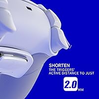 Vista 6 de HEXGAMING ULTIMATE Hall Effect Wireless Controller Compatible with ps5-4 Back Buttons, Mouse-Click Hair Triggers, Interchangeable Thumbsticks - Black