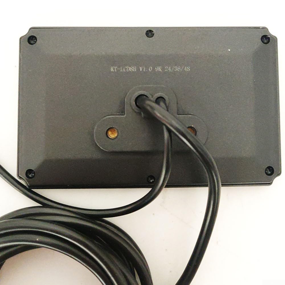 Compteur de vélo électrique étanche avec écran LCD pour KT LCD8H avec télécommande et support