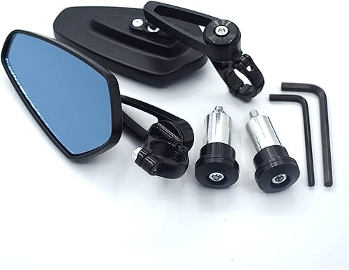 Miniatura 9 de Motocicleta espejo Accesorios motocicleta bar extremo espejo para Kawasaki ZX10R 2016 Vulcan S 650 Z800 parabrisas Z900 VN800 636 VERSYS 1000 ER6N