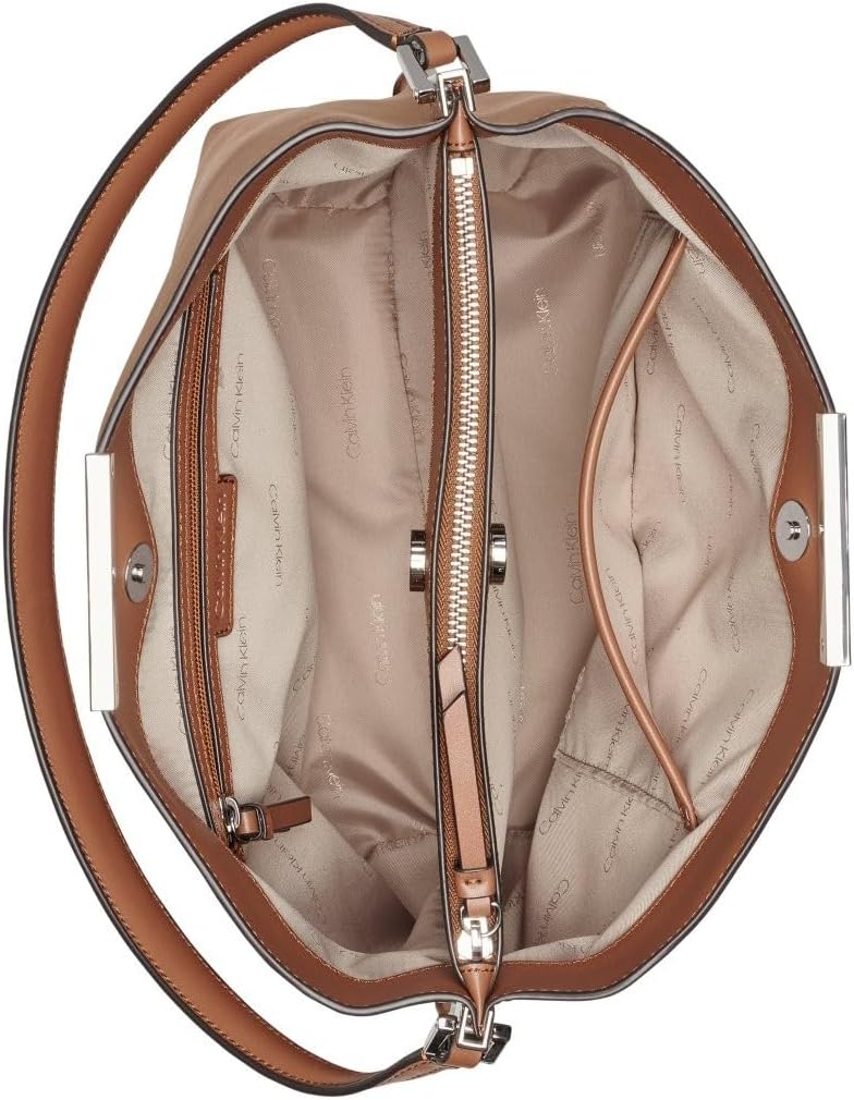 Calvin Klein Women's Jodi Triple Compartment Bucket