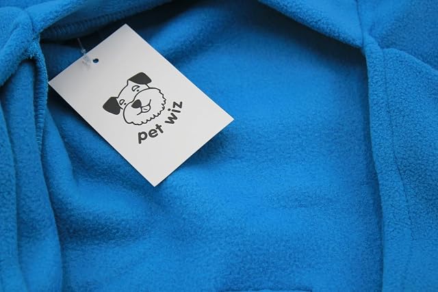 Foto 3 de 8 de Forro polar cálido para perro, disponible en cinco tamaños y tres colores (verde azulado, XXL (cuatro patas))