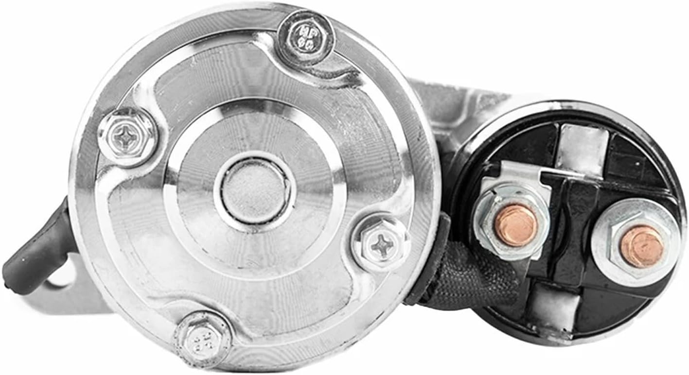 Detroit Axle - 3.7L Starter Motor for 2005 2006 2007 2008 2009 2010 Jeep Commander Grand Cherokee [1.2 KW/12V, CW, 10-Tooth Pinion] Starter Motor Replacement