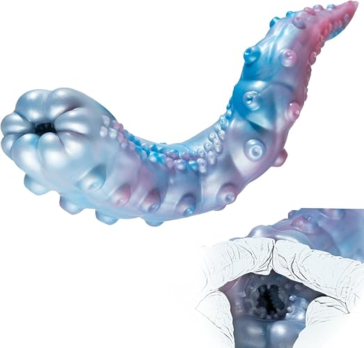 Monster Masturbator Adult Sex Toy for Men, Fantasy Stroker with 3 D Realistic Suction Cup,Animal Sex Doll Tentacle Plug Monster Dildo for Man Woman Couple