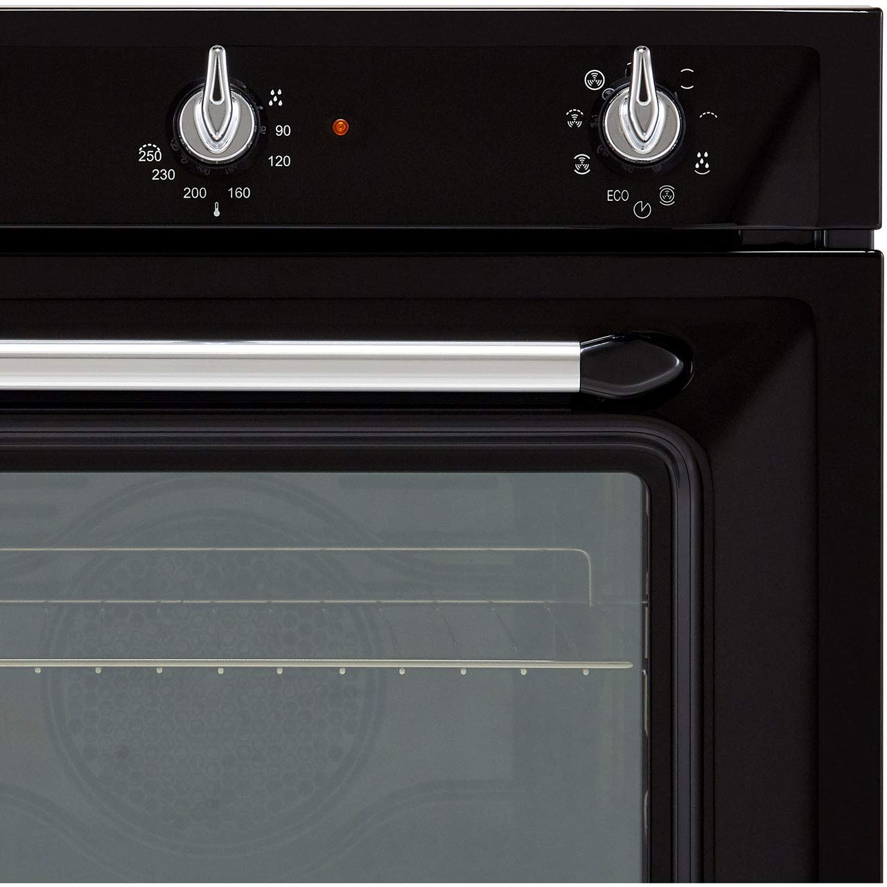 SMEG Backofen Einbau-Backofen aus Edelstahl SF6905N1 schwarz