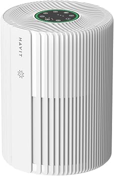 Havit HAP108 Hava Temizleme Cihazı - 3 Katmanlı Gerçek HEPA Filtreli, Sessiz Uyku Modlu