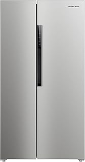 Hamilton Beach HBF1558 15.6 cu ft Counter Depth Full Size Refrigerator, Side Doors, Stainless