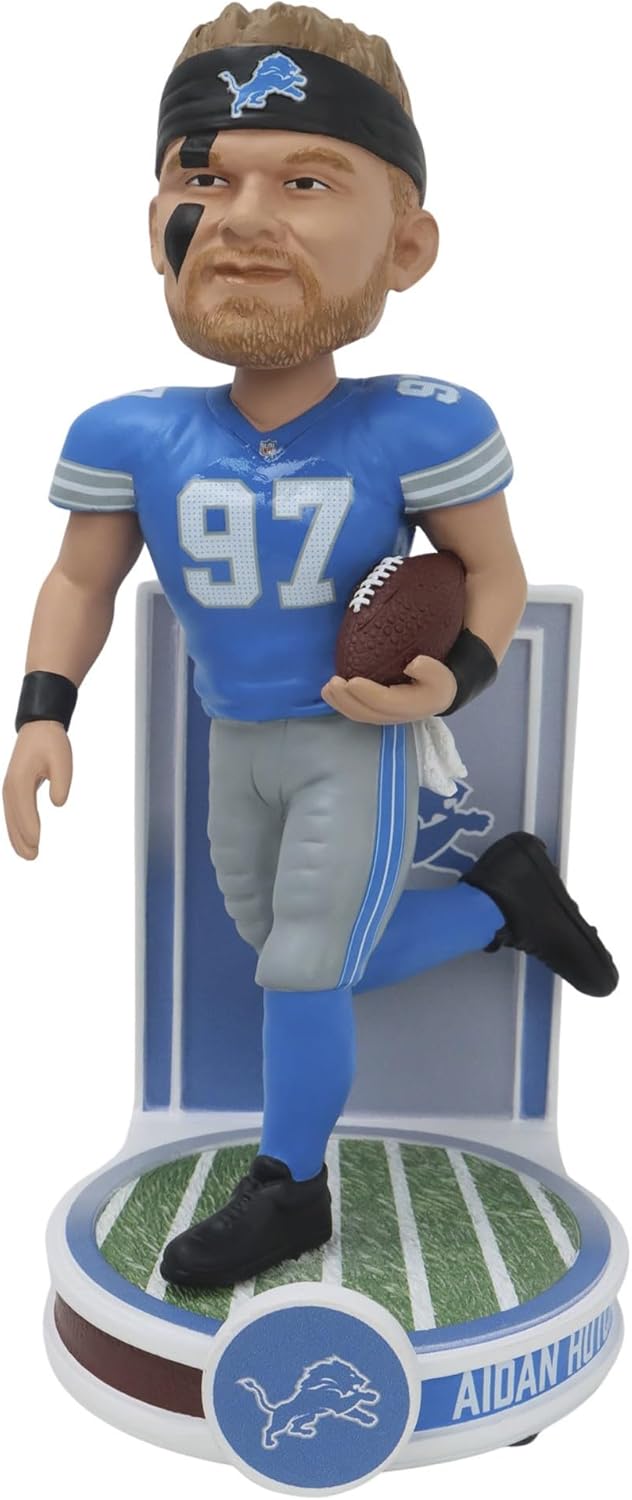 FOCO Aidan Hutchinson (Detroit Lions) Banner Series NFL Bobblehead