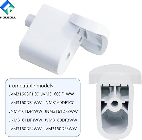 Miniatura 4 de Paquete de 2 soportes de mango de microondas WB06X10943 compatibles con GE AP5790057 3025054 PS8753758 JVM3160DF2WW JVM3160DF1WW JVM3160DF3WW