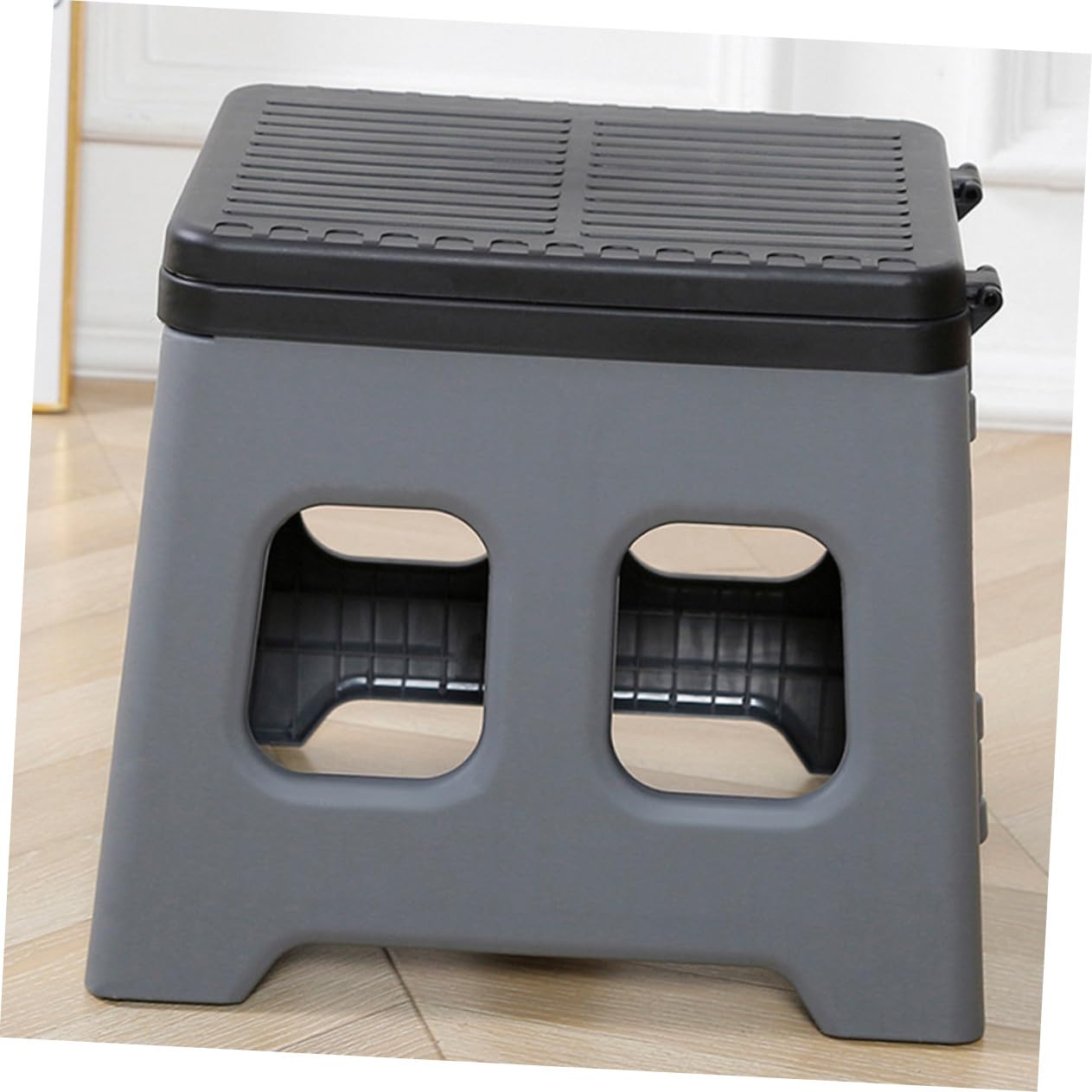 ERINGOGO Inodoro Portátil para Acampar y Automóvil Tapa, Material PP Resistente, Fácil Transporte y Bolsa de Basura para Uso al Aire Libre y Camping