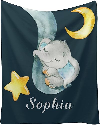Manta de bebé personalizada para niños y niñas, manta personalizada con nombre, manta personalizada para niños, manta personalizada de 30 x 40