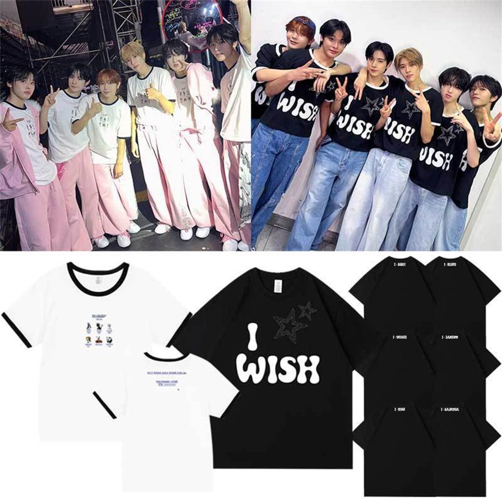 nctwish tシャツ NCT Wish t-Shirt NCT Wish 2025 Tour t Shirts Crop Top Cotton