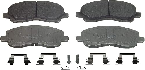 Wagner Brake ThermoQuiet MX866 Juego de pastillas de freno de disco semimetálicas