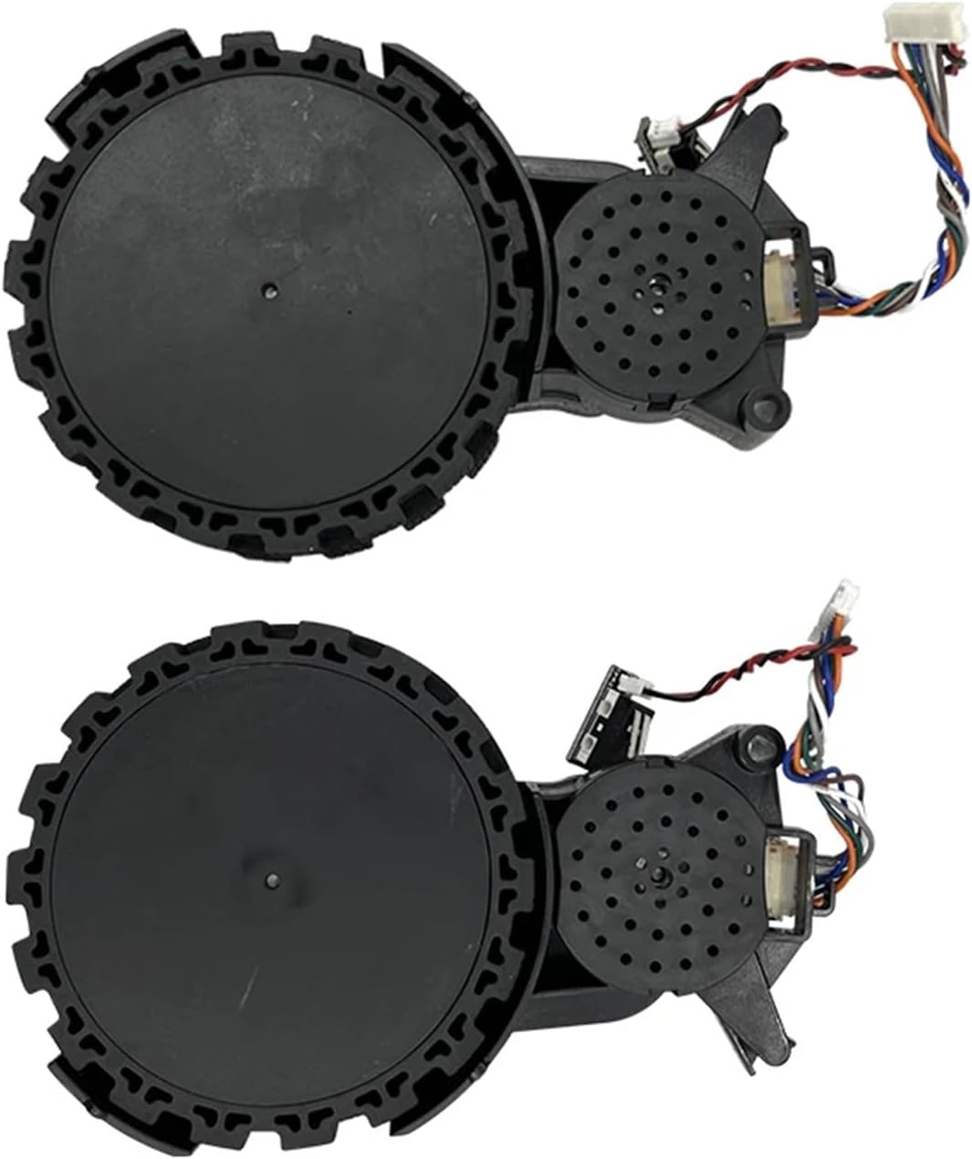 Replacement Parts for Floor Sweeping Robots L R Motor Drive Wheels ，Compatible for Dreame，L10s L10 Ultra L10s Ultra S10 W10S Pro Xiaomi B101CN/C102CN(2pcswhite)