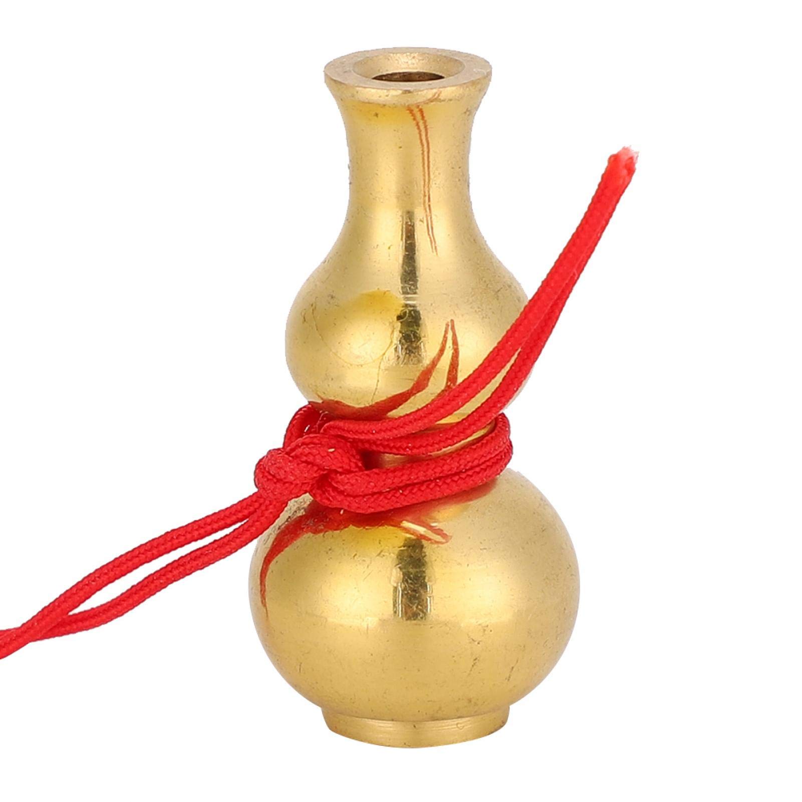 Decorazione Zucca Portafortuna In Ottone FTVOGUE | Feng Shui Cinese Per Casa - 3
