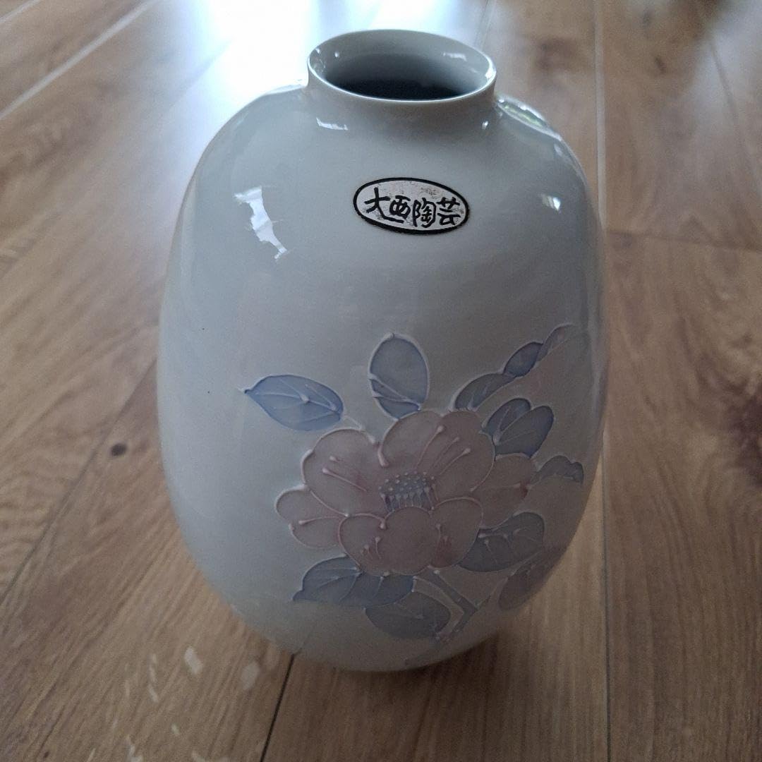 大倉陶園 Okura China 花瓶 特大サイズ T 金採 花瓶 花器 花入 花生 大倉陶園 Okura China 花瓶 特大サイズ T 金採 花瓶 花器 花入 花生