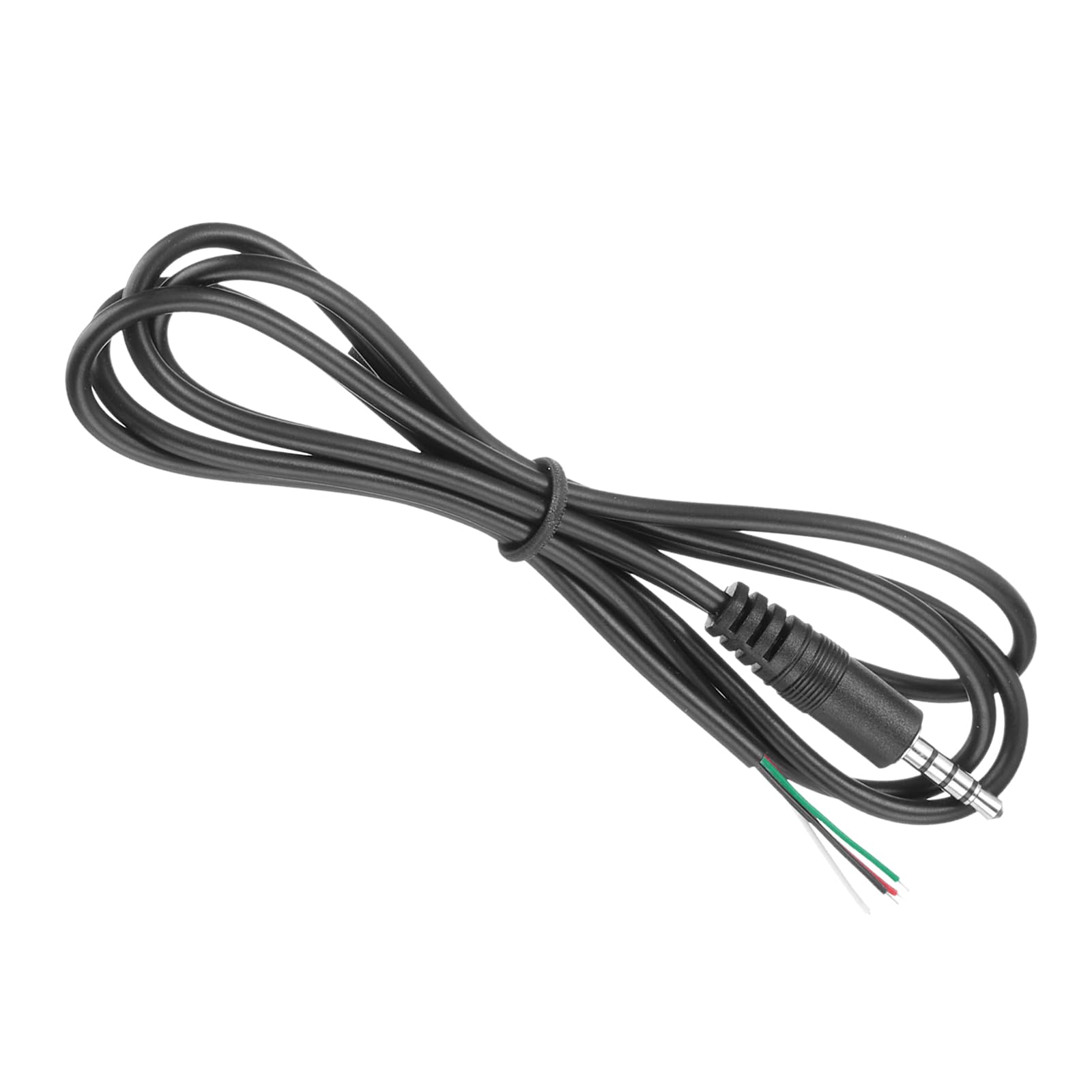 Amazon | uxcell 3.5mm オーディオケーブル 裸線延長ケーブル TRRS 4