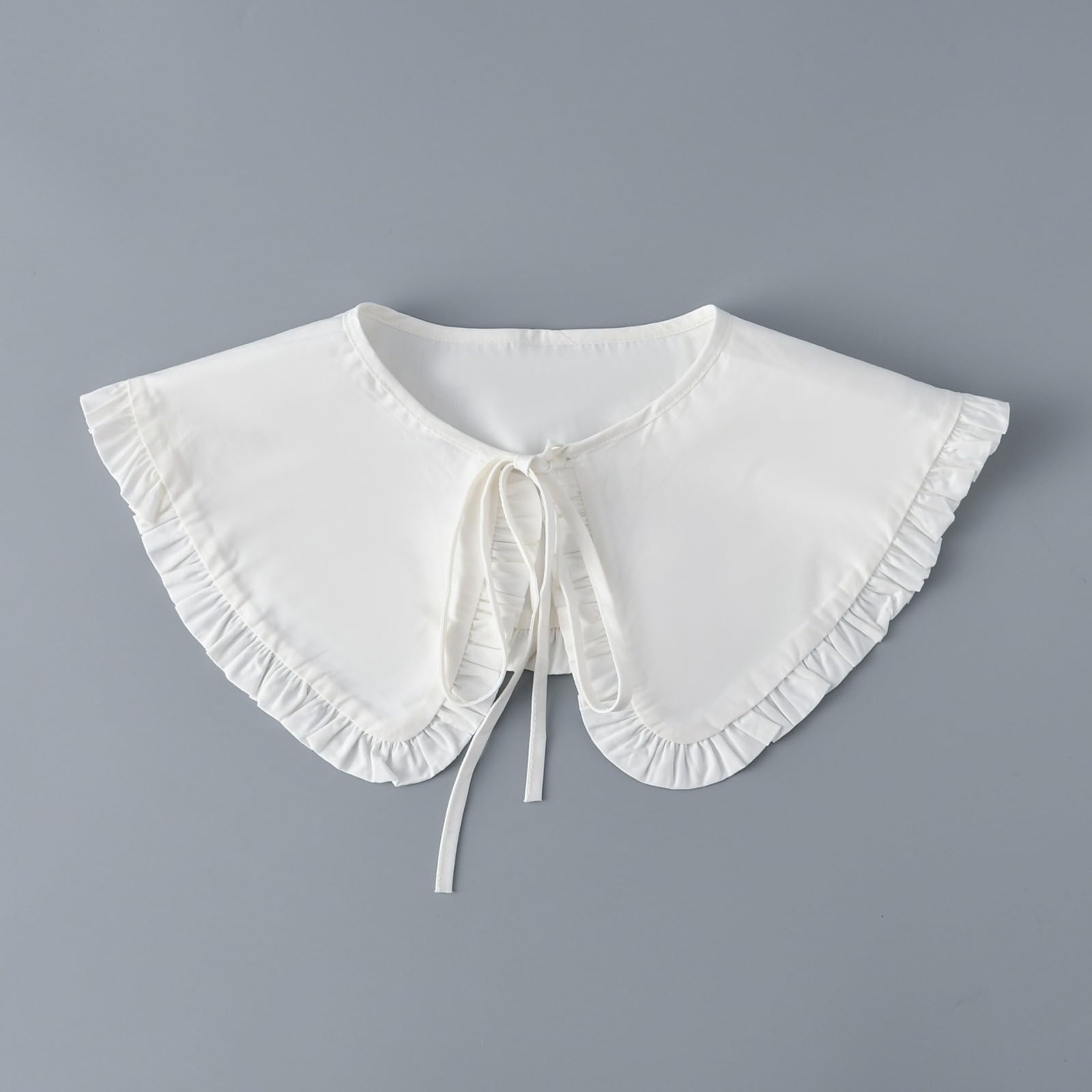 2 piezas desmontables con cuello falso, media camisa, cuello con volantes, cuello falso, cuello de vestido