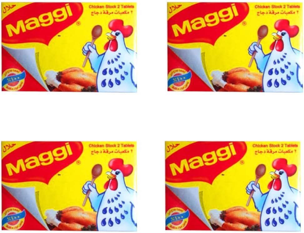 Chicken Stock Cubes, 0.71 oz ℮ 20 g, 4 Pack