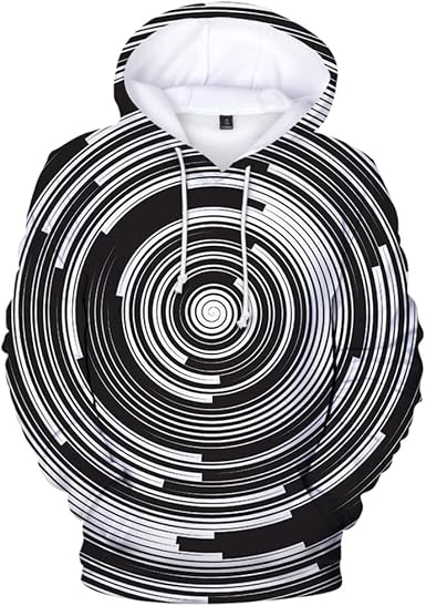 Amazon.com: KOYUHHY Dizzy - Sudaderas con capucha con estampado 3D para  hombre, tallas grandes, sudaderas con capucha para adolescentes : Ropa,  Zapatos y Joyería