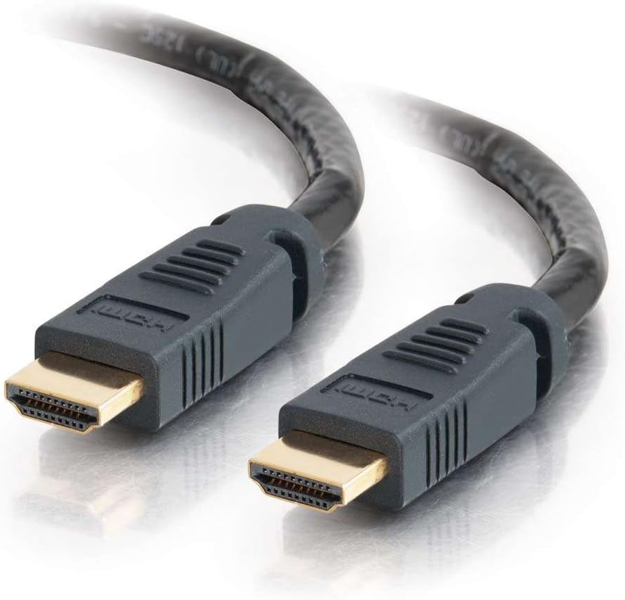 C2G 41193 Pro Series HDMI Cable, Plenum CMP-Rated, Black (50 Feet, 15.24 Meters)