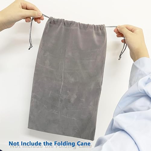 Miniatura 6 de Bolsa de almacenamiento portátil de bastón bolsa protectora de franela para caminar organizador de viaje para personas mayores discapacitadas