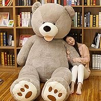 大きいグレーのクマのぬいぐるみ Amazon.co.jp: NOVA ぬいぐるみ 特大 くま クマ くまの