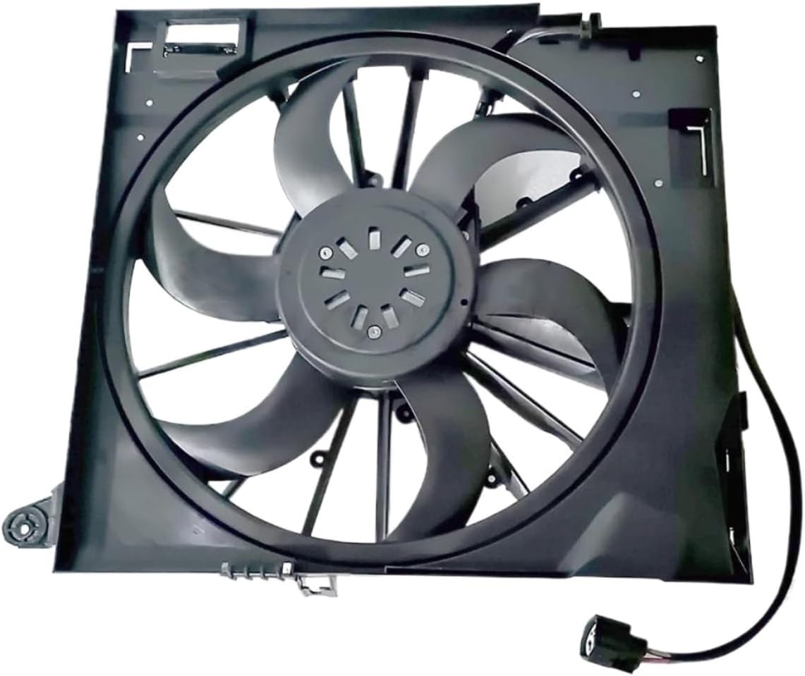 Radiator Fan Motor Assembly for Jaguar for XF XJ XJR XK XKR XF 2.0T C2D24142 C2D21511 C2D42525 C2D52869 Electronic Fan Replace
