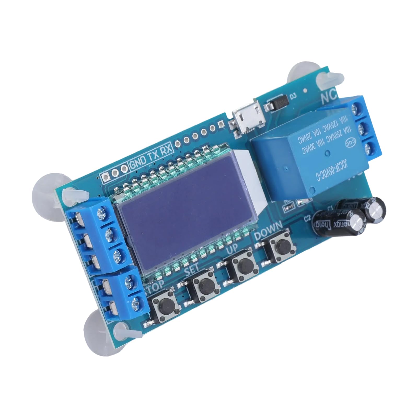 Intelligent Display Timers Relays Module Accessory for Accurate Time Management in Industrial and Household Devices Timers Relays Module