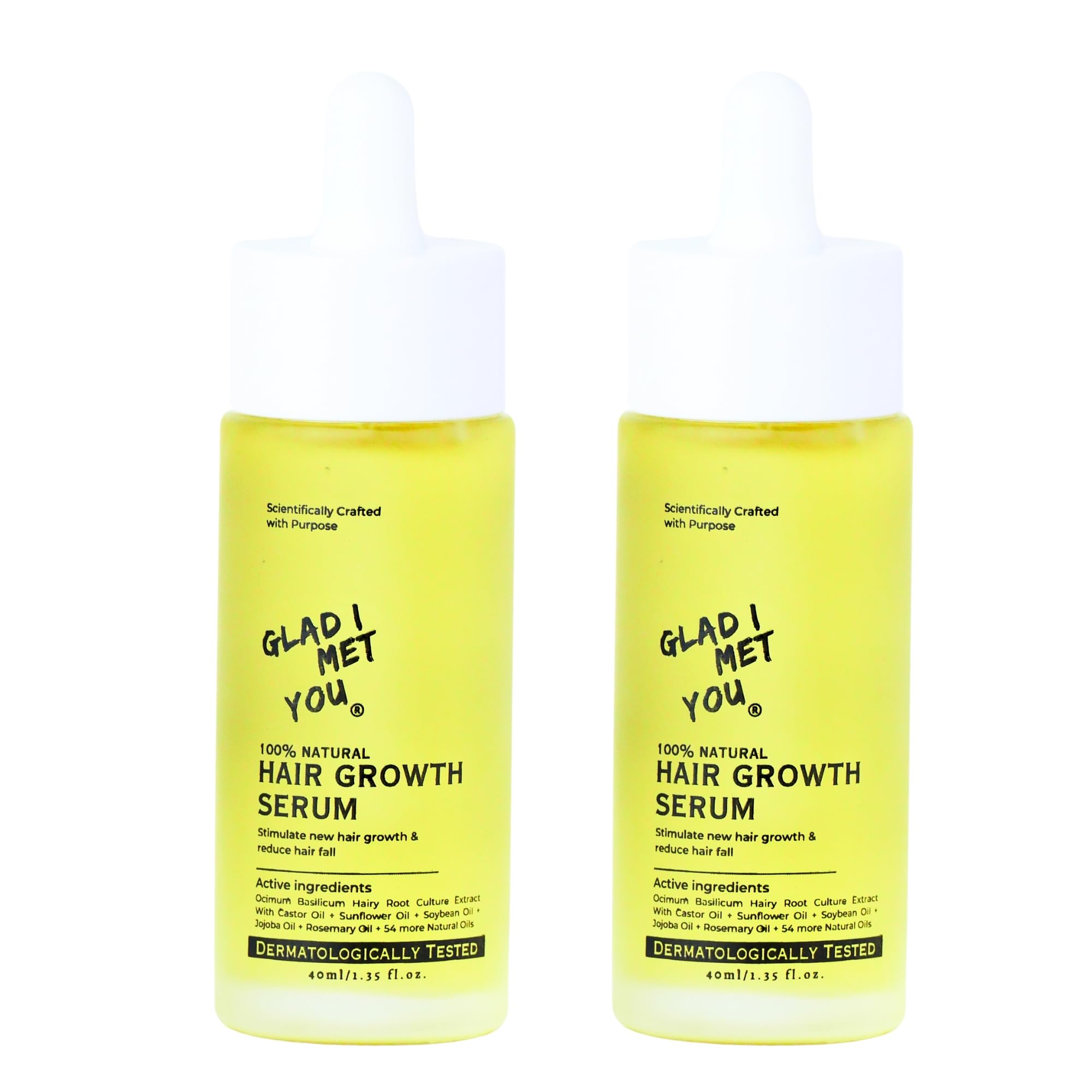 Hair Growth Serum With Rosemary, Castor, Sunflower + 50 More Active Oils | Men & Women | Dermatologically Tested | Pack of 2-image-41
