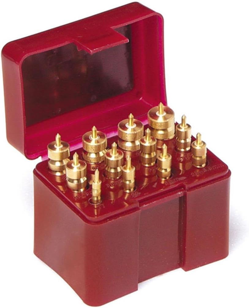 SBCJ12 Solid Brass Cleaning Jag Set, 12 Pieces